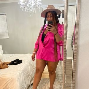 Rachel Roy Satin blazer